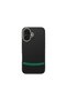 iPhone 16 Plus Case Carbon Look Magsafe Camera Raised Patterned Silicone Butam - 5