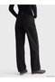 Özmarka New Season Black Straight Fit Women's Jean Trousers - 4