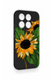 Mi 17 5g Compatible Sunflower Patterned Silicone Case - 4