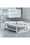 Tubby Foldable Baby Bath Tub for 0-5 Years | Portable Infant Bathtub with Temp Meter - (GREY) - 3