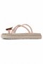 Women's Stoned Butterfly Detailed Cross-Strapped Lightweight Eva Sole Daily Summer Slippers - 3