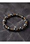 Hematite - Tiger's Eye Natural Stone Bracelet (10 mm)