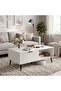 Coffee Table with Storage, 105 x 55 x 41.5 cm for Home & Office