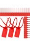 Plastic Security Seals Anti-Tamper Tags with Numbered Zip Ties for Fire Extinguishers (30 Pack, 400MM) - 6