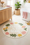 Digital Non-Slip Washable Colorful Modern Bath Mat Bathroom Rug Si