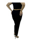 Plus Size Lycra Elastic Waist Embroidery Detailed Piped Leg Slim Viscose Women's Leggings Trousers - 6