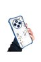 Xiaomi Redmi 14C Compatible Transparent Back Four-Corner Reinforced Impact Protection Silicone Case - 2