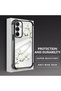 Samsung Galaxy A35 Compatible Transparent Back Four Corners Reinforced Impact Protection Silicone Case - 3
