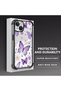 iPhone 13 Compatible Transparent Back Panel Four-Corner Reinforced Impact Protection Glossy Edge Silicone Case - 4