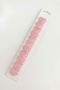 Pink Glitter Heart Figured Hair Earrings for Girls, Pack of 10 - 2