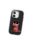 Oppo A3/A3X 4G/5G Compatible Black Silicone Case with Shock-Absorbing Camera Protections - 3