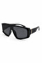 Bianca Sole Ultra Light Unisex Black Sunglasses with Uv400 Filter - 3