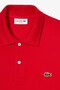 Men's Classic Fit Polo T-Shirt Men's Polo Collar T-Shirt Red - 4