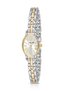 Roman Numeral Heart Charm Women's Wristwatch Gold Silver Color Pl-1600B3X - 3