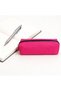 Pink Color Large Volume Pen Holder - Pencil Case - Makeup Bag - Multipurpose - 4