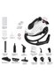 STEAM CLEANER SE8619, 2000 W, 5 bar steam pressure, 1.5 Liter tank capacity, Kills 99.99% of viruses & bacteria - White/Black - 6
