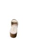 Women's Wedge Heel Flat Model Soft Slippers - 5