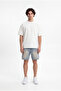 Men's Boyfriend Washed Jean Shorts Blue - 5