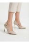 Women's Jenny Cream Patent Leather Stiletto Heeled Shoes - 4