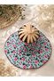Foldable Bamboo Sun Hat and Fan 2-in-1 - 2