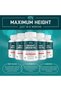 BIOTEQUELAB Height Growth Maximizer, Calcium, Vitamin D3 and Zinc Blend Pills, Bone Growth Supplement for Kids and Teens, Bone Strength, Density Support, GMO-Free, Gluten-Free, Made in USA, 60 Caps - 4