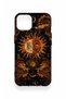 iPhone 14 Compatible Mystic Sun Pattern Silicone Case - 2