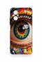 Realme 12 Lite Compatible Colorful Eye-Pop Patterned Silicone Case - 2