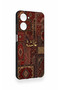 Realme 10 Compatible Vintage Carpet Patterned Silicone Case - 4