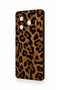 Tecno Camon 30 Pro 5g Compatible Dark Leopard Leather Pattern Silicone Case - 4