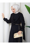 Women's Clothing with Buckle Detail and Chain Belt - 6