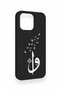 iPhone 15 Pro Max Compatible Elif Vav Patterned Silicone Case - 3