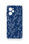 Poco X5 Pro Compatible Thin Leaf Branch Pattern Silicone Case - 2