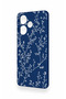 Infinix Hot 30 Compatible Thin Leaf Branch Patterned Silicone Case - 4