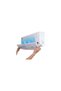 Adjustable air conditioner deflector, length 52-102 width 16 white - 2