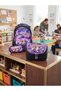 Girl's Primary School Orthopedic Set of 3 Pen Holder Lunch Bag with 3 Compartments Water Bottle - 6