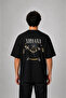 Nirvana Printed Oversize Cotton Black T-Shirt