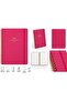 Victoria's Journals Fuchsia Spiral Bound Hard Cover Notebook Canvas A5 100 Gr 160 Pages Dotted Notebook - 2