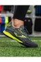 Laliga 640 Men's Black-Yellow (36-40) Astroturf Football Shoes