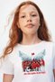 Sultans of the Nation Volleyball National Team Printed Girls' T-Shirt 100% Cotton 4-13 Years - 3