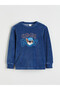 Ozmarka New Season Embroidered Velvet Boys' Pajama Top