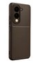 Aconcept Vivo Y29S Auto Focus Carbon Cover (75022) - Brown - 3