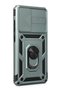 Aconcept Galaxy A72 Case Pars Silicone with Lens Ring (111752) - Green - 2