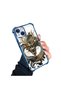 iPhone 13 Compatible Transparent Back Panel Four-Corner Reinforced Impact Protection Glossy Edge Silicone Case - 3