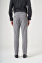 Smoked Side Pocket Filafil Pattern Slim Fit Flexible Trousers 1003260152 - 4