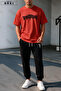 Trust Problem Printed Oversized Unisex T-Shirt Jogger Sweatpants Set