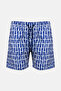 Navy Blue Arthus Space Men's Swim Shorts