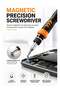طقم أدوات مفك براغي احترافي دقيق 47 في 1 مع رؤوس مغناطيسية |   مجموعة أدوات إصلاح الإلكترونيات |   حقيبة تخزين محمولة |   أدوات إصلاح متعددة الأغراض للهواتف وأجهزة الكمبيوتر المحمولة والأجهزة اللوحية وأجهزة الكمبيوتر وأجهزة الألعاب - 4