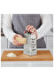 4-Sided Box Grater, Stainless Steel, Multi-Purpose Kitchen Tool with Handle - 4