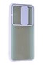 Aconcept Redmi Note 8 Pro Case Palm Frosted Camera Sliding Silicone (204549) - Lilac - 3