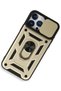Aconcept iPhone 15 Pro Max Case Pars Lens Ring Silicone (204435) - Gold - 2